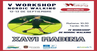 Nordic Walking en Terras do Miño: técnica, salud y naturaleza de la mano de Xavi Madina
